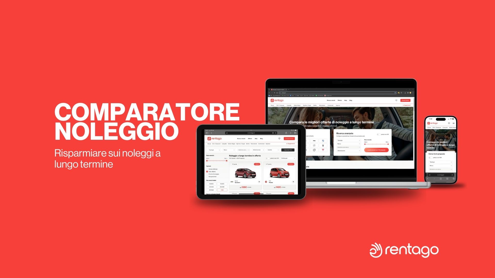 comparatore di noleggio auto a lungo termine