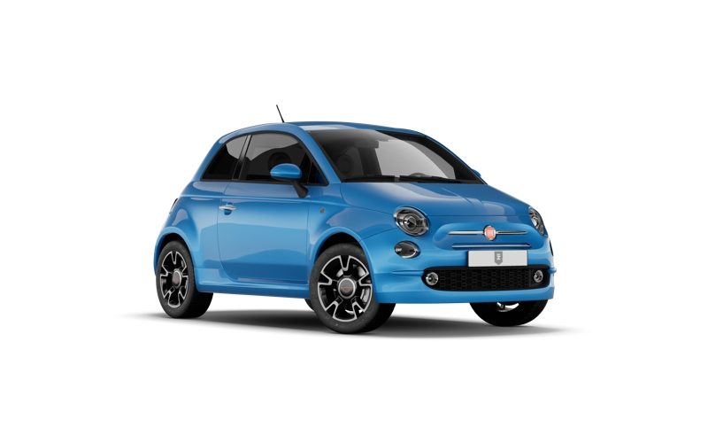 fiat 500 azzurra